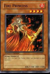 Fire Princess [Gold Series 2008] [GLD1-EN005] | Amazing Games TCG