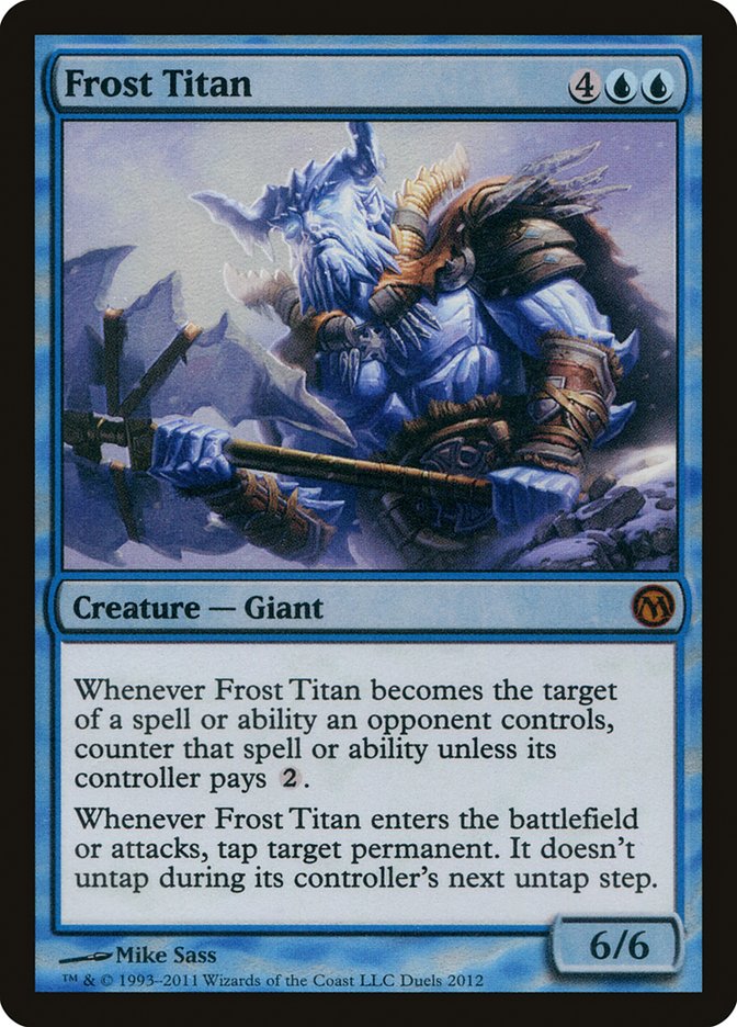 Frost Titan (Duels of the Planeswalkers Promos) [Duels of the Planeswalkers Promos 2011] | Amazing Games TCG