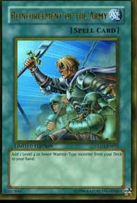 Reinforcement of the Army [Gold Series 2008] [GLD1-EN032] | Amazing Games TCG