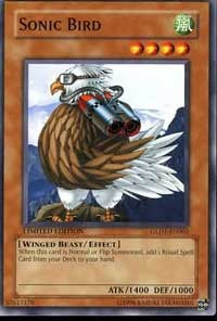 Sonic Bird [Gold Series 2008] [GLD1-EN002] | Amazing Games TCG