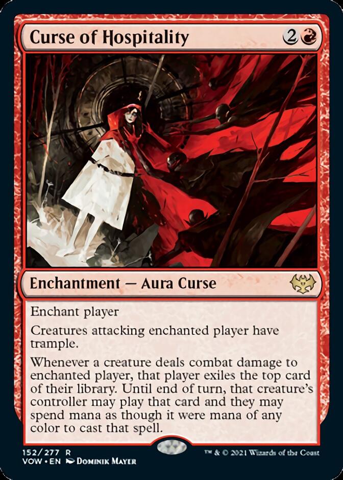Curse of Hospitality [Innistrad: Crimson Vow] | Amazing Games TCG