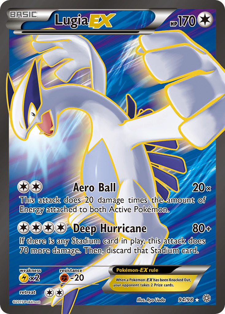 Lugia EX (94/98) [XY: Ancient Origins] | Amazing Games TCG