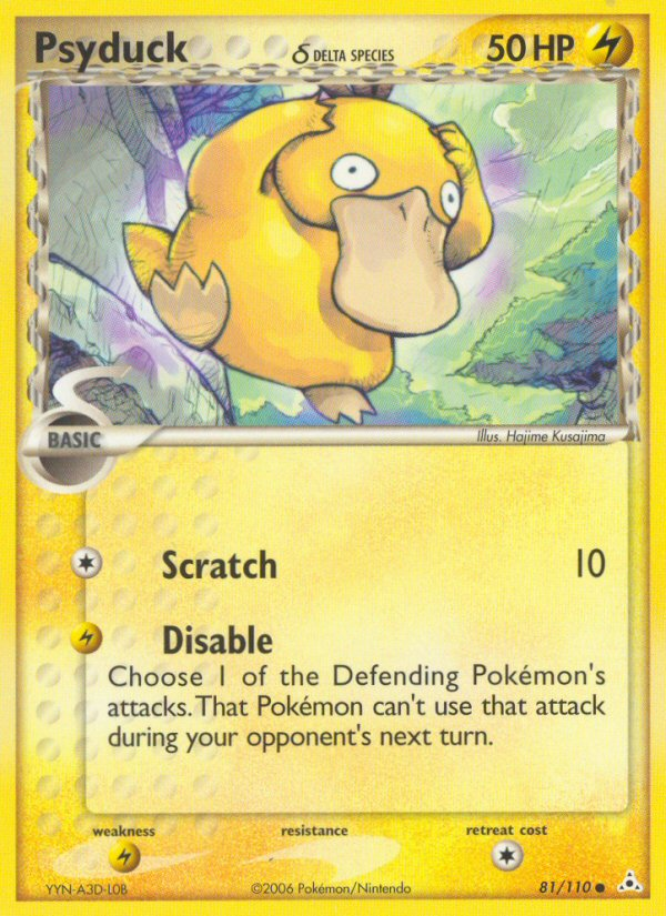 Psyduck (81/110) (Delta Species) [EX: Holon Phantoms] | Amazing Games TCG