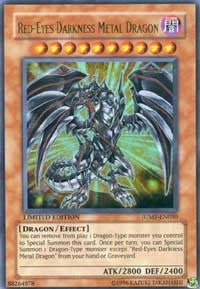 Red-Eyes Darkness Metal Dragon [Shonen Jump Magazine Promos] [JUMP-EN030] | Amazing Games TCG