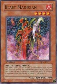 Blast Magician [Structure Deck: Spellcaster's Command] [SDSC-EN014] | Amazing Games TCG