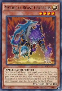 Mythical Beast Cerberus [Structure Deck: Spellcaster's Command] [SDSC-EN015] | Amazing Games TCG