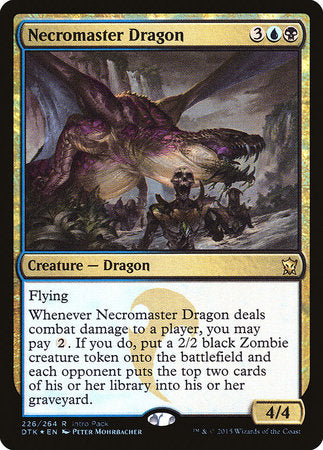 Necromaster Dragon [Dragons of Tarkir Promos] | Amazing Games TCG