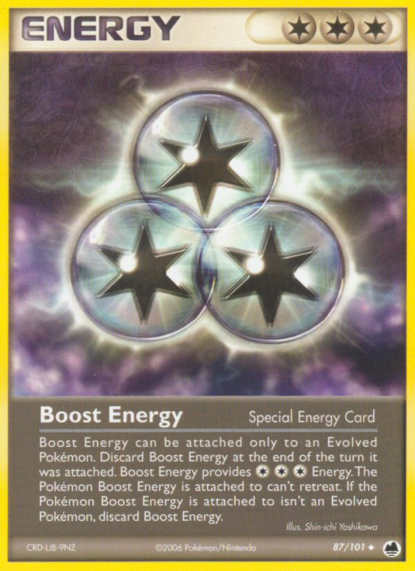 Boost Energy (87/101) [EX: Dragon Frontiers] | Amazing Games TCG