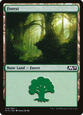Forest (279) [Core Set 2019] | Amazing Games TCG