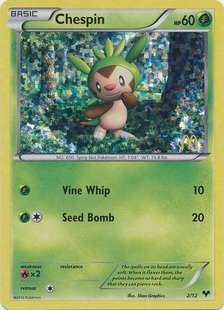 Chespin (2/12) [McDonald's Promos: 2014 Collection] | Amazing Games TCG