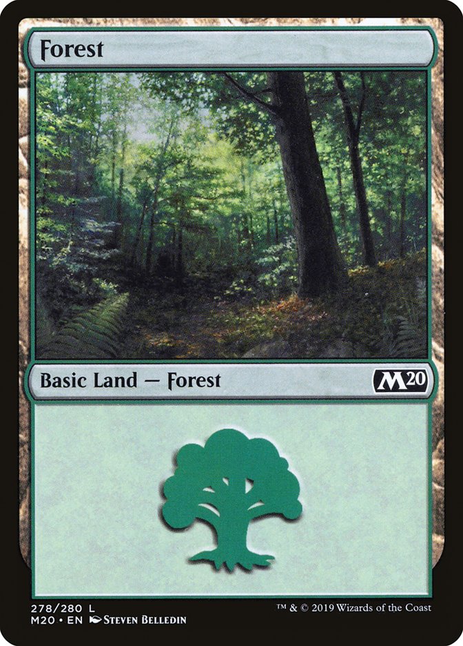 Forest (#278) [Core Set 2020] | Amazing Games TCG