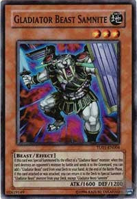 Gladiator Beast Samnite [Turbo Pack Booster One Pack] [TU01-EN004] | Amazing Games TCG