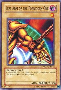 Left Arm of the Forbidden One [Dark Legends] [DLG1-EN021] | Amazing Games TCG