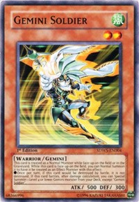 Gemini Soldier [Structure Deck: Warriors' Strike] [SDWS-EN004] | Amazing Games TCG