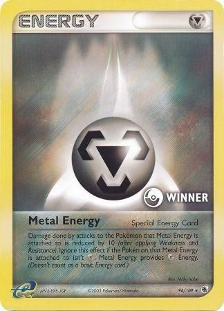 Metal Energy (94/109) (Winner) [EX: Ruby & Sapphire] | Amazing Games TCG