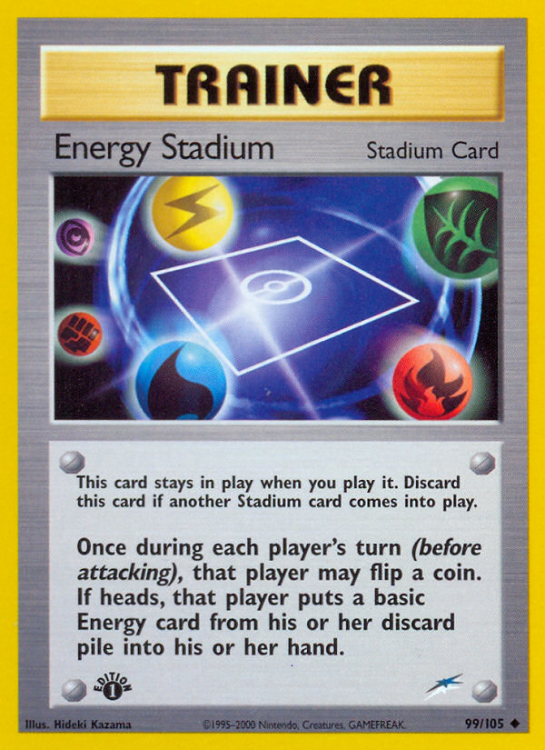 Energy Stadium (99/105) [Neo Destiny 1st Edition] | Amazing Games TCG