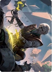 Expedition Healer Art Card [Zendikar Rising Art Series] | Amazing Games TCG