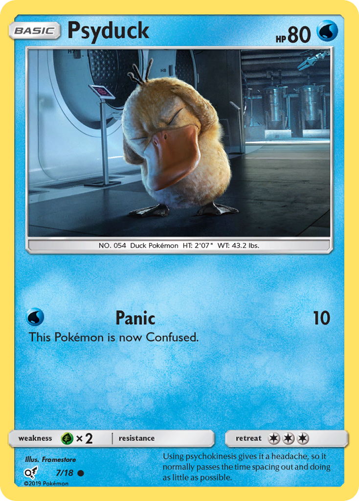 Psyduck (7/18) [Sun & Moon: Detective Pikachu] | Amazing Games TCG