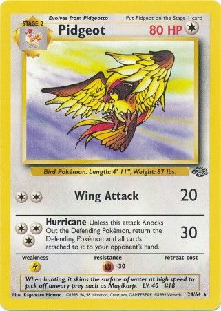 Pidgeot (24/64) [Jungle Unlimited] | Amazing Games TCG