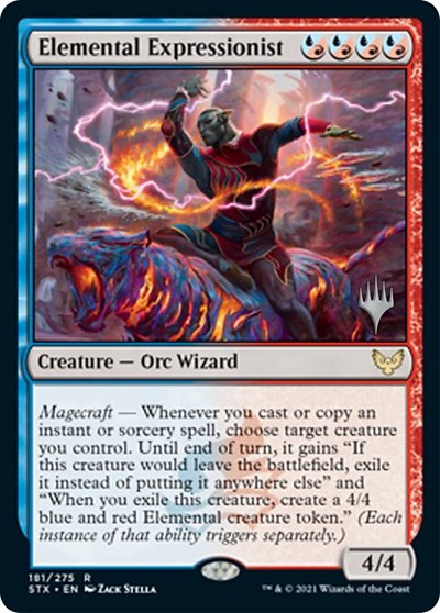 Elemental Expressionist (Promo Pack) [Strixhaven: School of Mages Promos] | Amazing Games TCG