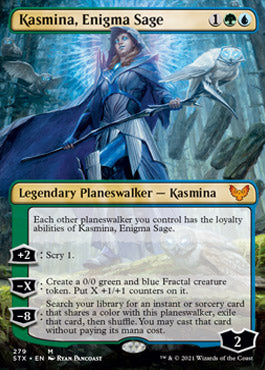 Kasmina, Enigma Sage (Extended) [Strixhaven: School of Mages] | Amazing Games TCG