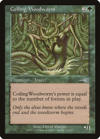 Coiling Woodworm [Nemesis] | Amazing Games TCG