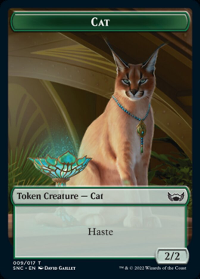 Cat // Citizen Double-sided Token [Streets of New Capenna Tokens] | Amazing Games TCG