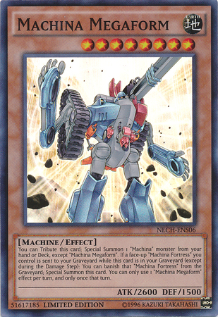 Machina Megaform (SE) [NECH-ENS06] Super Rare | Amazing Games TCG