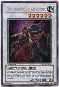 Underground Arachnid [Absolute Powerforce] [ABPF-EN096] | Amazing Games TCG