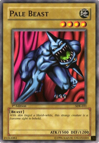 Pale Beast [SDK-031] Common | Amazing Games TCG