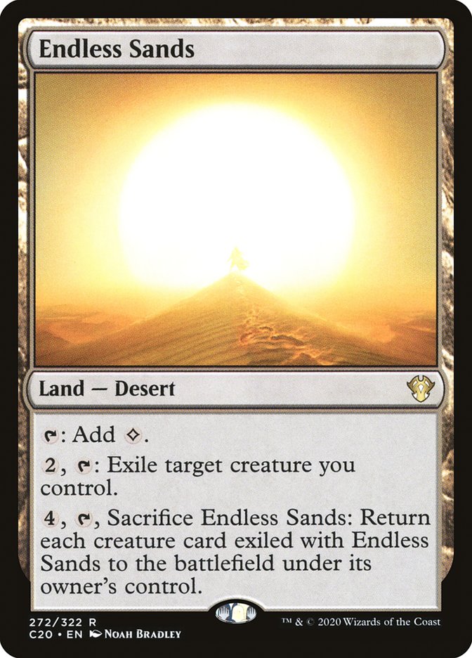 Endless Sands [Commander 2020] | Amazing Games TCG