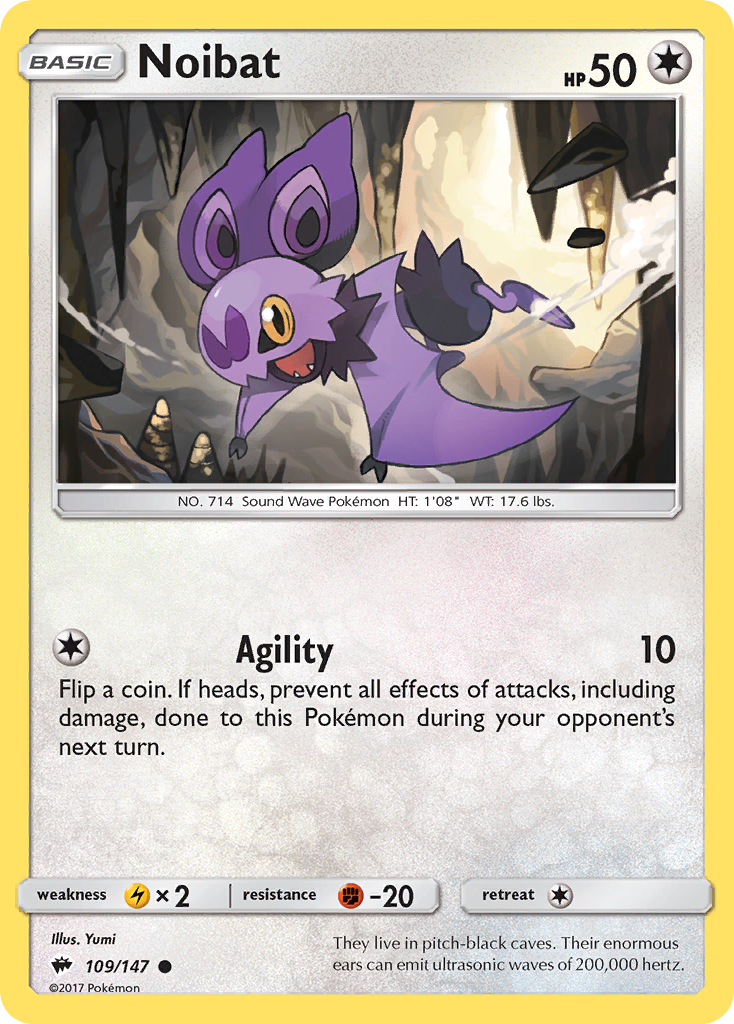 Noibat (109/147) [Sun & Moon: Burning Shadows] | Amazing Games TCG