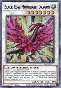 Black Rose Moonlight Dragon (Blue) [LDS2-EN112] Ultra Rare | Amazing Games TCG