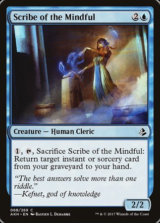 Scribe of the Mindful [Amonkhet] | Amazing Games TCG