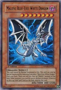 Malefic Blue-Eyes White Dragon [Duelist Pack: Kaiba] [DPKB-EN023] | Amazing Games TCG