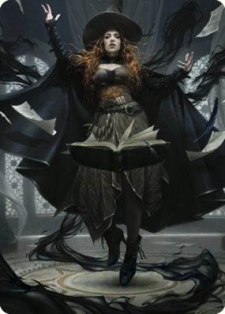 Tasha, the Witch Queen Art Card (41) [Commander Legends: Battle for Baldur's Gate Art Series] | Amazing Games TCG