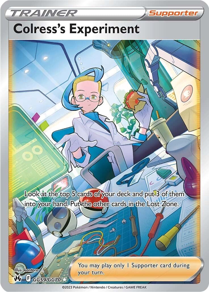 Colress's Experiment (GG59/GG70) [Sword & Shield: Crown Zenith] | Amazing Games TCG