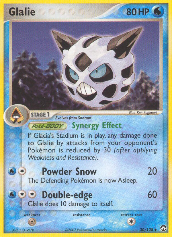Glalie (30/108) [EX: Power Keepers] | Amazing Games TCG