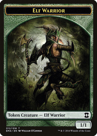 Elf Warrior Token [Eternal Masters Tokens] | Amazing Games TCG