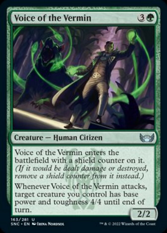 Voice of the Vermin [Streets of New Capenna] | Amazing Games TCG