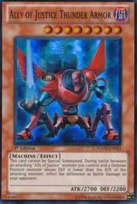 Ally of Justice Thunder Armor [Hidden Arsenal 2] [HA02-EN021] | Amazing Games TCG