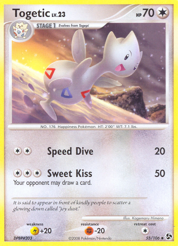 Togetic (55/106) [Diamond & Pearl: Great Encounters] | Amazing Games TCG