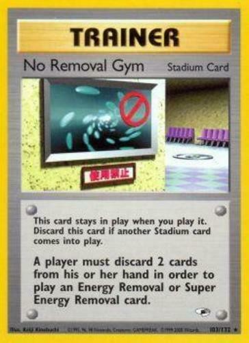 No Removal Gym (103/132) [Gym Heroes Unlimited] | Amazing Games TCG