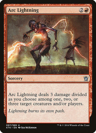 Arc Lightning [Khans of Tarkir] | Amazing Games TCG