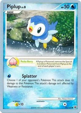 Piplup LV.8 (72/100) (Empotech - Dylan Lefavour) [World Championships 2008] | Amazing Games TCG