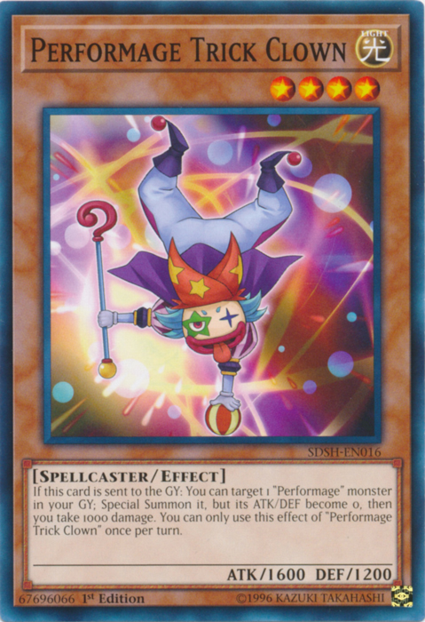 Performage Trick Clown [SDSH-EN016] Common | Amazing Games TCG