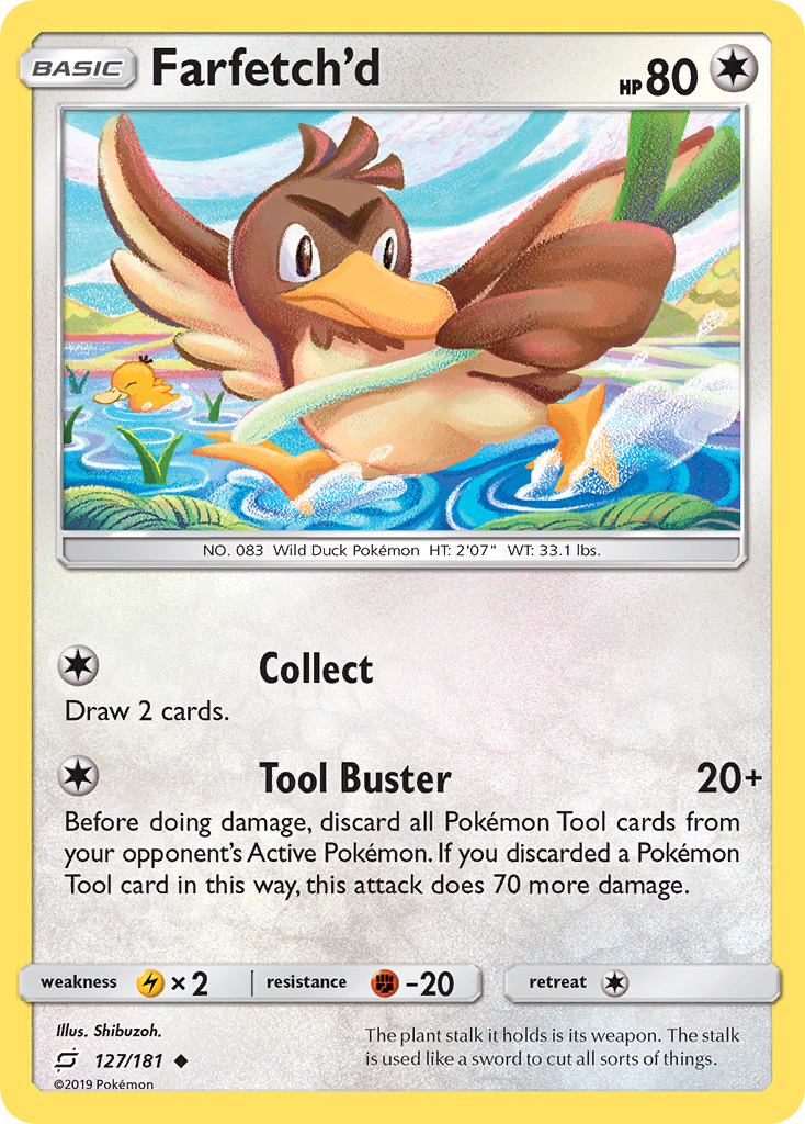 Farfetch'd (127/181) [Sun & Moon: Team Up] | Amazing Games TCG