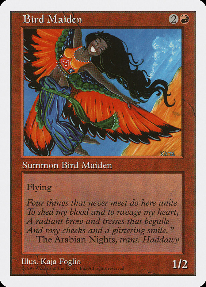 Bird Maiden [Fifth Edition] | Amazing Games TCG