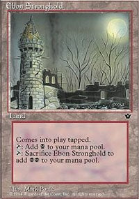 Ebon Stronghold [Fallen Empires] | Amazing Games TCG