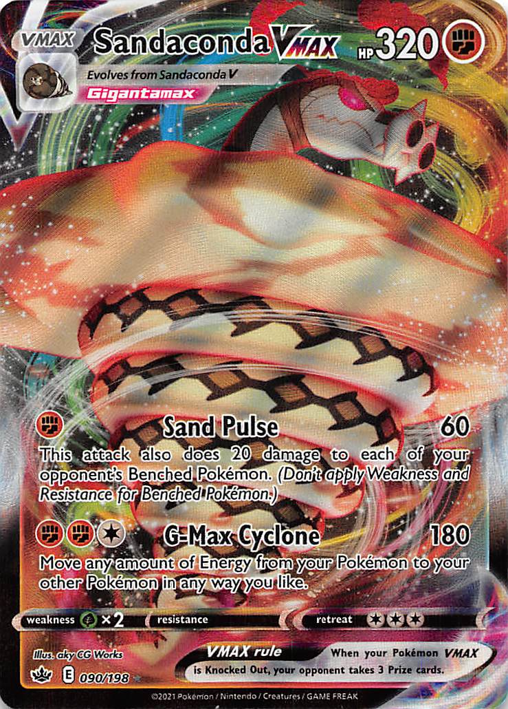 Sandaconda VMAX (090/198) [Sword & Shield: Chilling Reign] | Amazing Games TCG